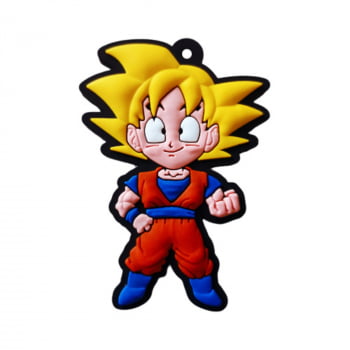 Chaveiro Geek - Goku (Super Sayajin)