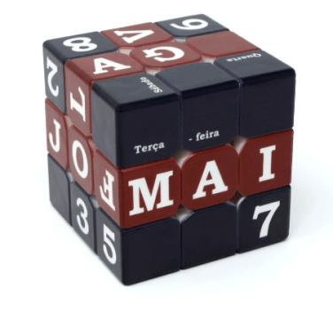 Cubo Mágico Profissional Cuber Pro Calendário