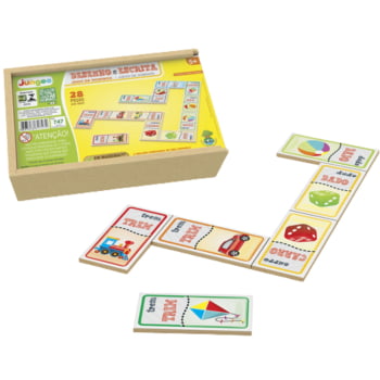 Jogo de Dominós Desenho e Escrita