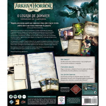 Expansão de Campanha- Arkham Horror: Card Game - O Legado de Dunwich 