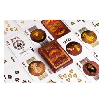 Baralho Bicycle Disney Rei Leão (Importado)