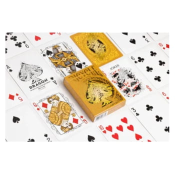 Baralho Bicycle Gold Dragon (Importado)