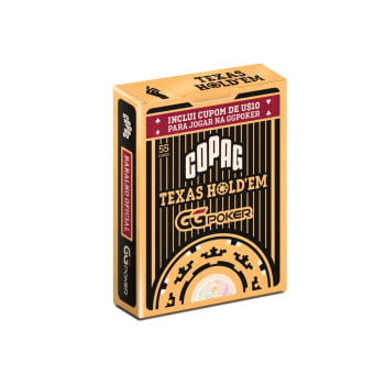 Baralho Copag Texas Hold'em GG Poker - Contém Carta Código
