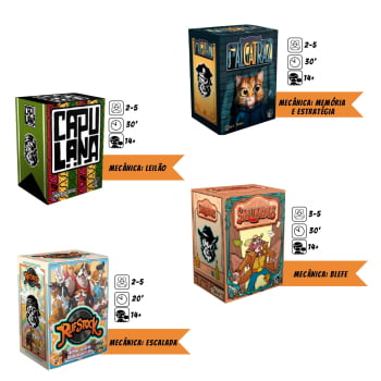 Box de Colecionador Bucaneiros - Vol.2 + Sleeves Grátis