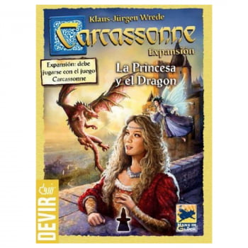 Expansão Carcassonne : A Princesa e o Dragão 2ª Edição