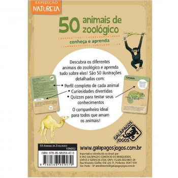 50 Animais de Zoologico