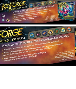 KeyForge: Mutação em Massa - Deck Display (com 12 Decks)