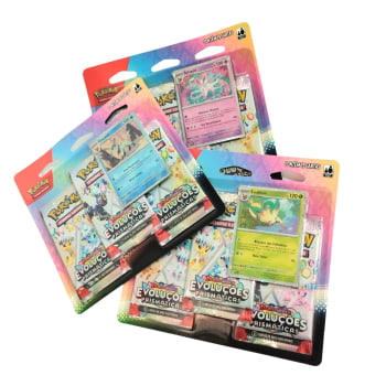Pokémon : Blister Pokémon : Estampas Ilustradas - Escarlate e Violeta  Evoluções Prismáticas + Carta Holográfica