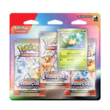 Pokémon : Blister Pokémon : Estampas Ilustradas - Escarlate e Violeta  Evoluções Prismáticas + Carta Holográfica