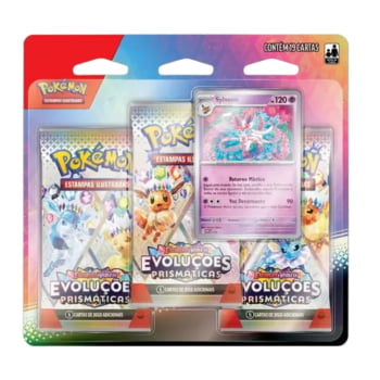 Pokémon : Blister Pokémon : Estampas Ilustradas - Escarlate e Violeta  Evoluções Prismáticas + Carta Holográfica