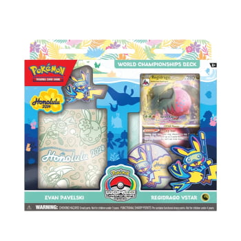 Pokémon :  World championships Deck Honolulu 2024 - Evan Pavelski - Regidrago Vstar (Inglês)