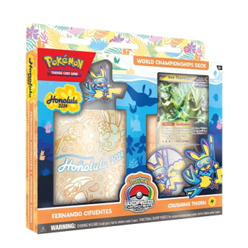 Pokémon :  World championships Deck Honolulu 2024 - Fernando Cifuentes - Crushing Thorn (Inglês)