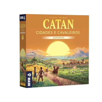 Expansão Catan Cidades e Cavaleiros - 6ª Edição Expansão Catan Cidades e Cavaleiros - 6ª Edição