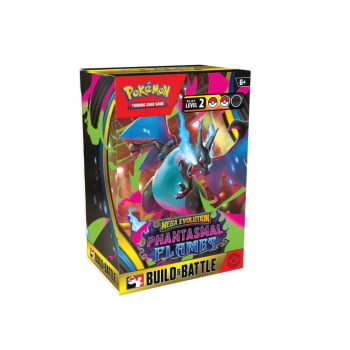 Pokémon TCG : Mega Evolution - Phantasmal Flames Build & Battle Box (Inglês) Pokémon TCG : Mega Evolution - Phantasmal Flames Build & Battle Box (Inglês)