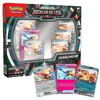Pokémon : Baralho Batalha de Liga - Charizard ex (Português)