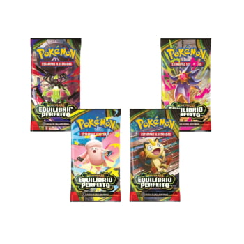 Pokémon : Blister Quádruplo MegaEvolução Equilíbrio Perfeito Chikorita