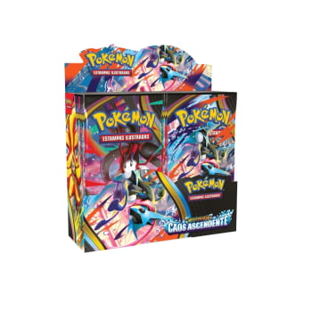 Pokémon : Caixa de Boosters - Megaevolução Caos Ascendente + carta-código Pokémon : Caixa de Boosters - Megaevolução Caos Ascendente + carta-código
