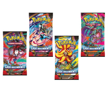 Pokémon : Caixa de Boosters - Megaevolução Caos Ascendente + carta-código
