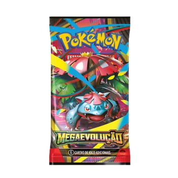 Pokémon : Caixa de Boosters - Megaevolução - Inclui 1 carta Promocional Adicional com ilustração rara