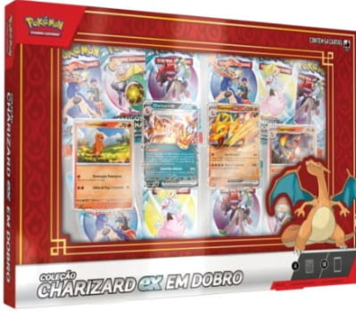 Pokémon : Coleção Charizard ex Em Dobro