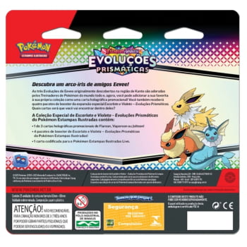 Pokémon : Coleção Evoluções Prismáticas Blister Quadruplo