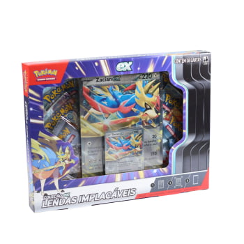 Pokémon : Coleção ex Lendas Implacáveis :  Zacian ex