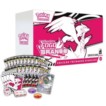 Pokémon: Coleção Treinador Avançado - Escarlate e Violeta  Fogo Branco 