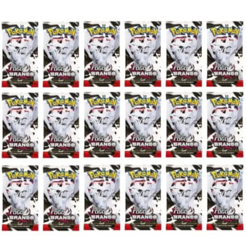 Pokémon : Combo Pacote de Booster - Fogo Branco (Português)