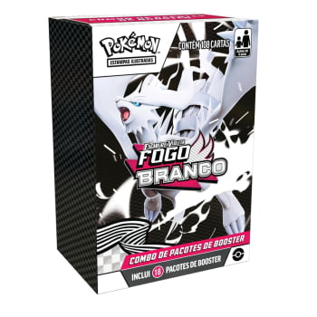 Pokémon : Combo Pacote de Booster - Fogo Branco (Português)