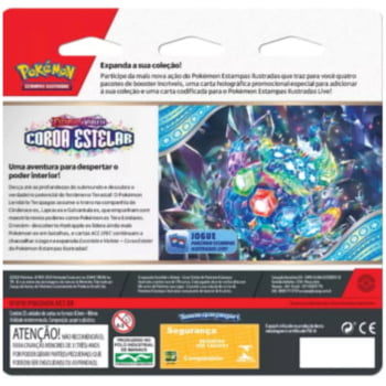 Pokémon : Coroa Estelar Blister Quadruplo -  Tinkaton ou Latias 