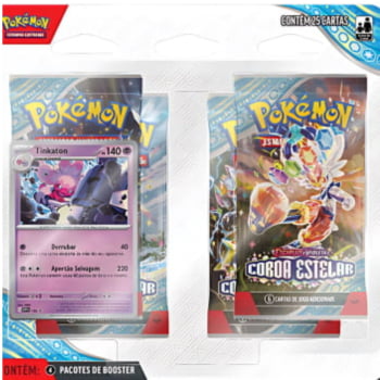 Pokémon : Coroa Estelar Blister Quadruplo -  Tinkaton ou Latias 