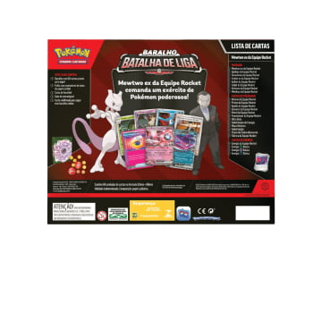 Pokémon : Deck Batalha De Liga Pokémon Mewtwo Ex da Equipe Rocket ( Português)