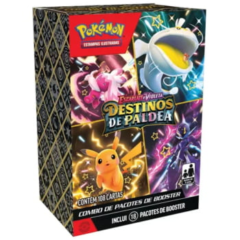Pokémon : Destinos de Paldea - Combo de Pacotes de Booster