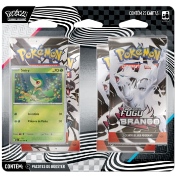 Pokémon : Escarlate e Violeta Fogo Branco e Raio Preto - Booster Quadruplo