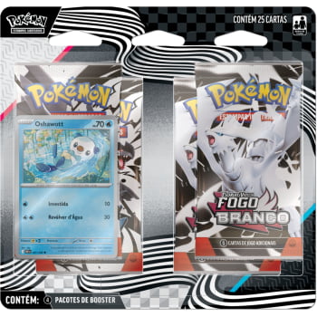 Pokémon : Escarlate e Violeta Fogo Branco e Raio Preto - Booster Quadruplo