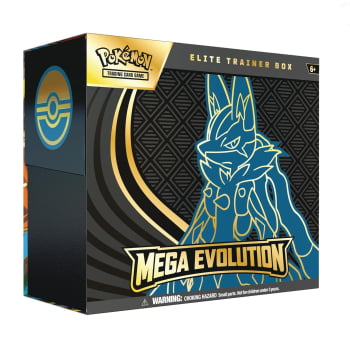 Pokémon : Mega Evolution Elite Trainer Box - Mega Lucario , Mega Gardevior (Inglês)