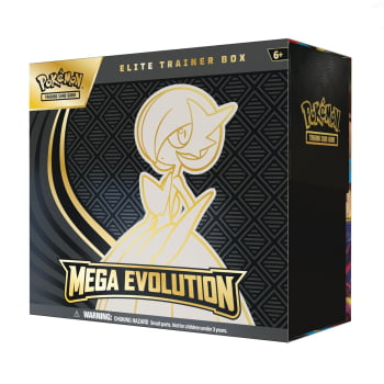 Pokémon : Mega Evolution Elite Trainer Box - Mega Lucario , Mega Gardevior (Inglês)