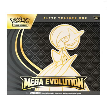 Pokémon : Mega Evolution Elite Trainer Box - Mega Lucario , Mega Gardevior (Inglês)
