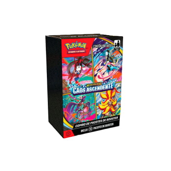 Pokémon MegaEvolução:  Combo de Pacotes de Booster - Caos Ascendente
