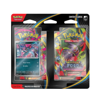 Pokémon : MegaEvolução Fogo Fantasmagórico - Blister Quádruplo