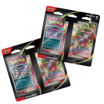 Pokémon : MegaEvolução Fogo Fantasmagórico - Blister Quádruplo