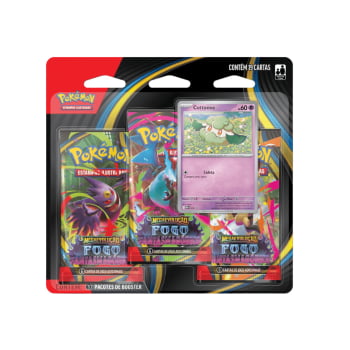 Pokémon : MegaEvolução : Fogo Fantasmagórico - Blister Triplo