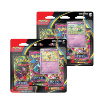 Pokémon : MegaEvolução : Fogo Fantasmagórico - Blister Triplo