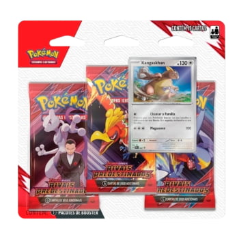 Pokémon : Rivais Predestinados Blister Triplo - Kangaskhan