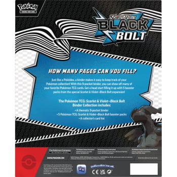 Pokémon : Scarlet & Violet - Black Bolt Binder Collection