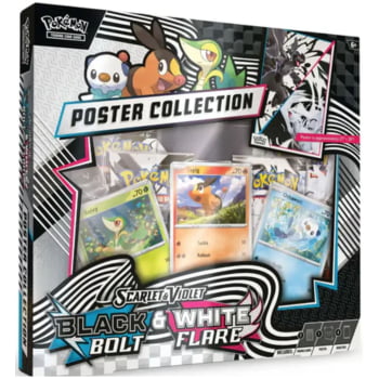 Pokémon : Scarlet & Violet - Black Bolt & White Flare Poster Collection