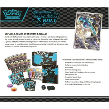 Pokémon : Scarlet & Violet - Black Bolt Elite Trainer Box