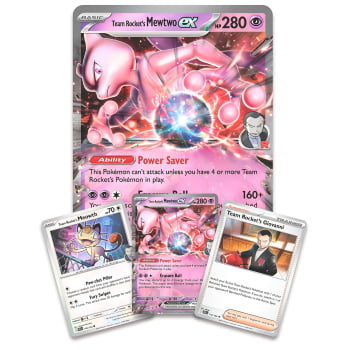 Pokémon : Team Rocket's Mewtwo ex Box - Inglês