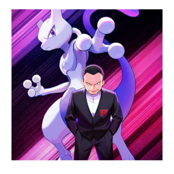 Pokémon : Team Rocket's Mewtwo ex Box - Inglês