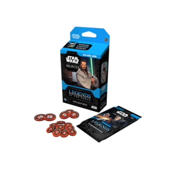 Star Wars Unlimited : Legends Of The Force - Spotlight Deck Qui-Gon Jinn ou Darth Maul (Inglês)